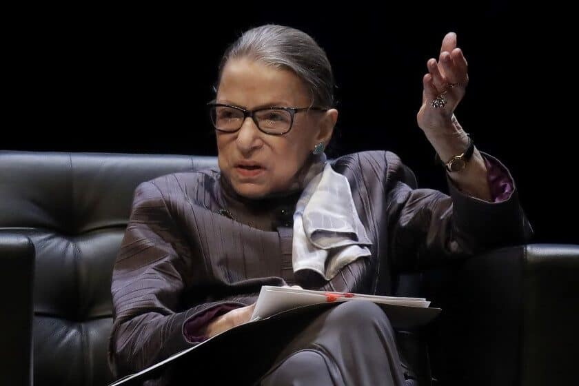Justice Ruth Bader Ginsburg dies