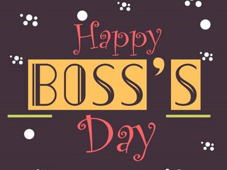 National Boss's Day 2020 Images & Messages For Boss: