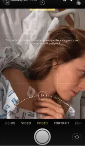 Natasha Dupeyrón in Hospital