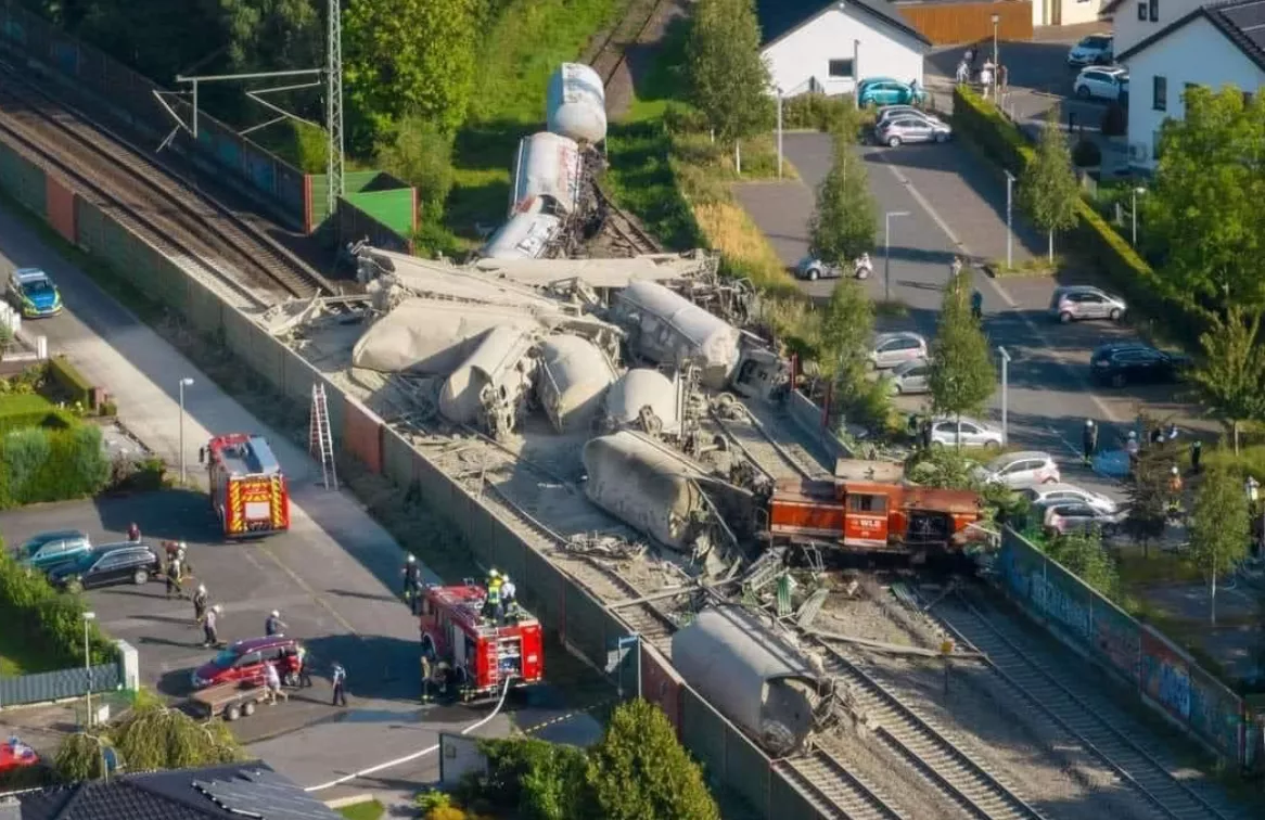 Germany Dortmund Train accident