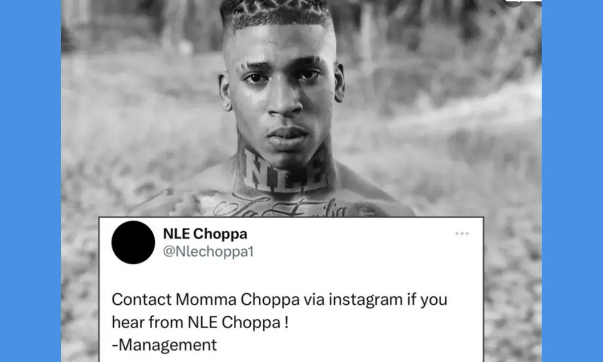 NLE Choppa Missing
